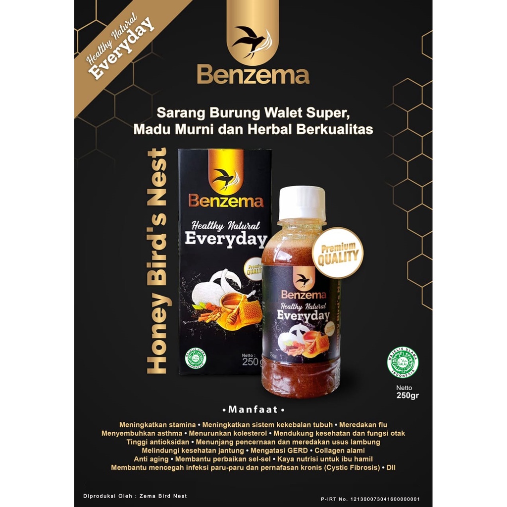 

PROMO Madu Sarang Burung Walet 100% Asli