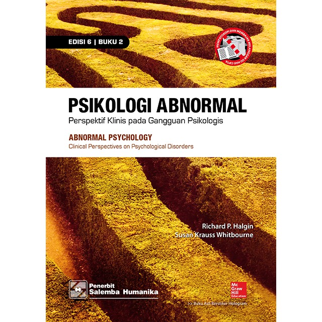 Buku Original Psikologi Abnormal 2 (e6) Richard P. Halgin, Susan Krauss Whitbourne