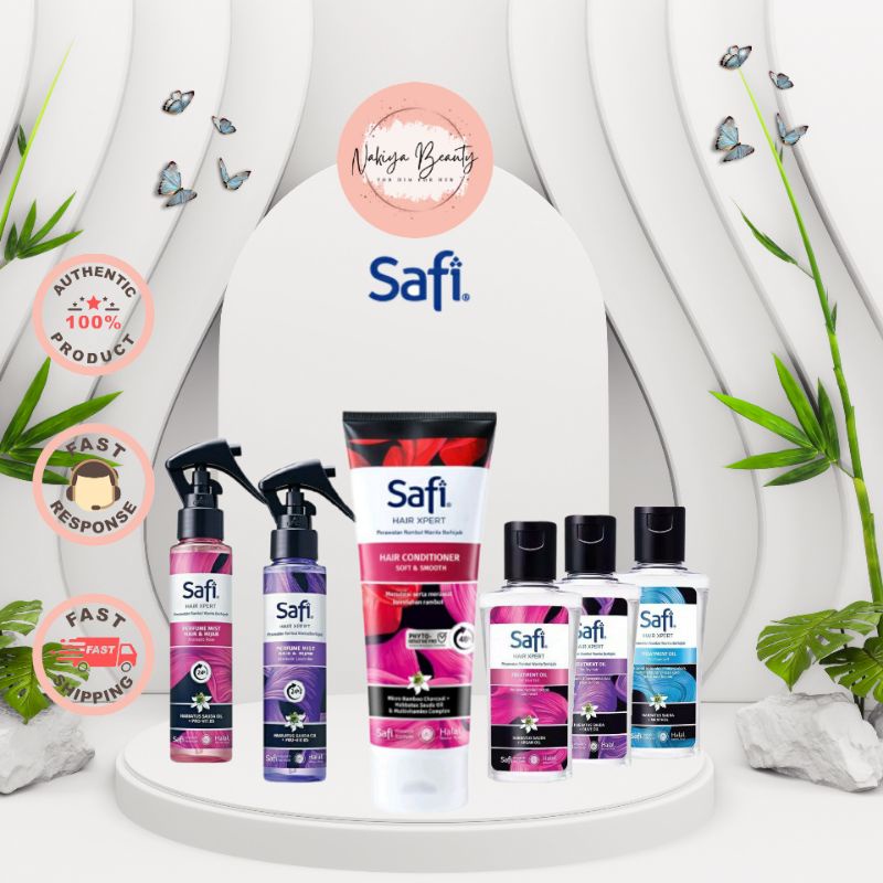 Safi Hair Xpert - Hijab & Hair Perfume Mist Aromatic 100ml | Hair Mist | Parfum Rambut | Hair Mist P