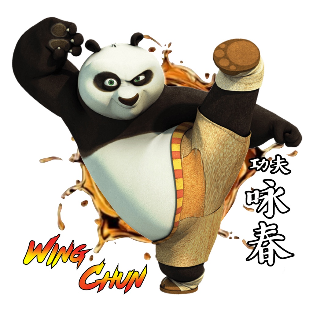 Kaos Oversize Wingchun Panda