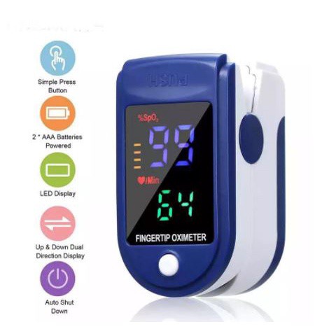 TJM VZ037 Pulse Oximeter Oxymeter LK87 LK88 Alat Ukur Kadar Oksigen Darah Tekanan Darah