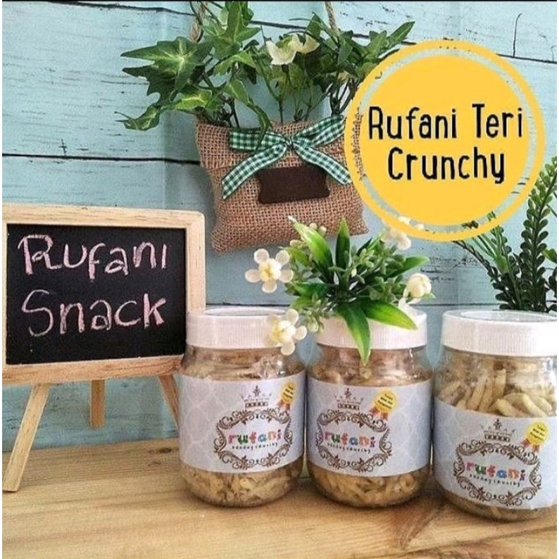 

Rufani kenduy teri crispy no msg no pengawet mpasi halal
