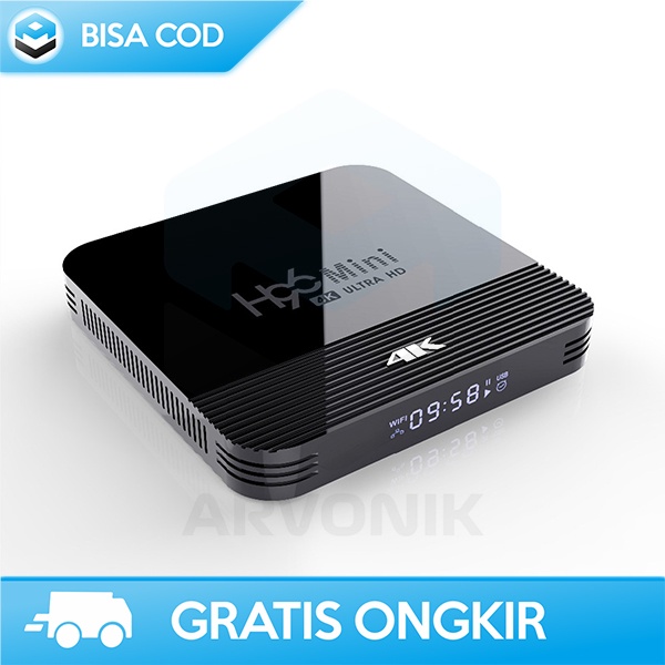 ANDROID TV BOX SMART TV 4K ULTRA HD ANDROID 9.0 2GB 16GB HDMI H96 MAX