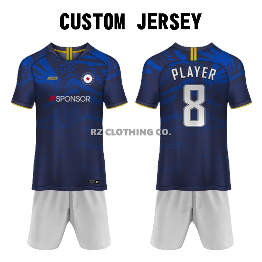 Jersey Futsal Full Printing Bebas Custom Design (BISA SATUAN)