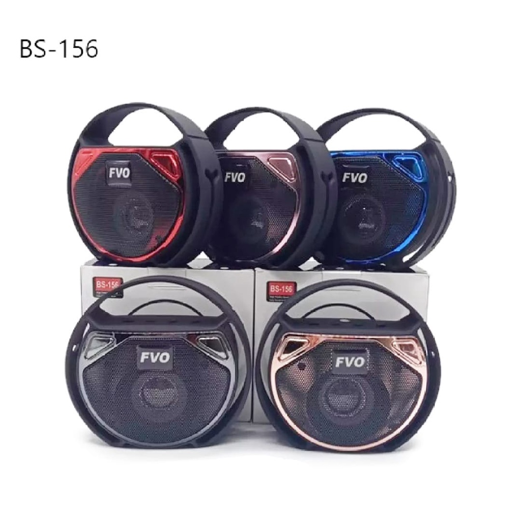 Speaker Bluetooth BS-156 Portable Wireless Speaker BS 156 LED