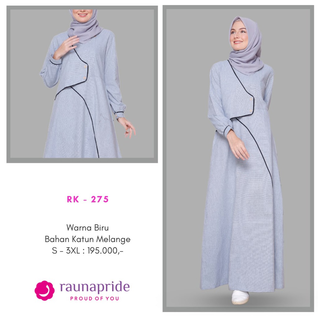 SARIMBIT RAUNA 275 BIRU,RK 275 BIRU [READY STOK SIAP KIRIM]