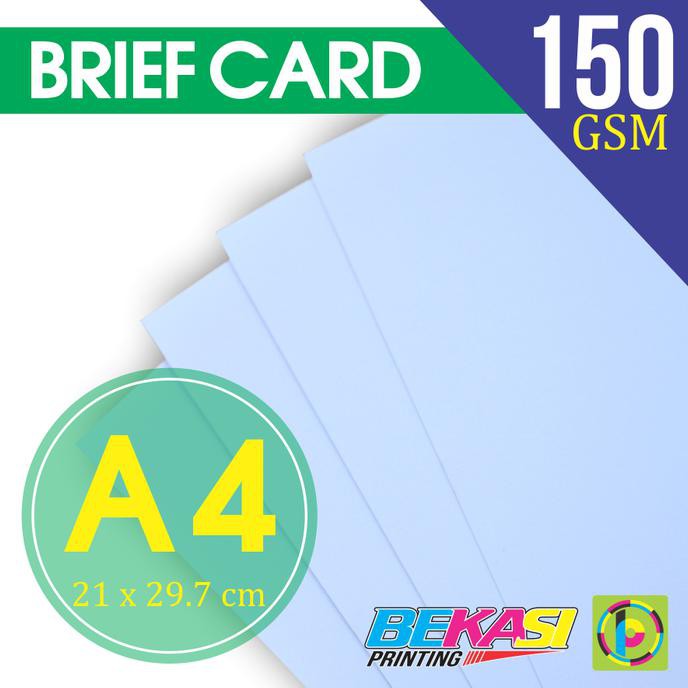 

Berkualitas Kertas Karton Bc / Briefcard Polos Ukuran A4 (210 X 297) - Putih Promo Kode 856