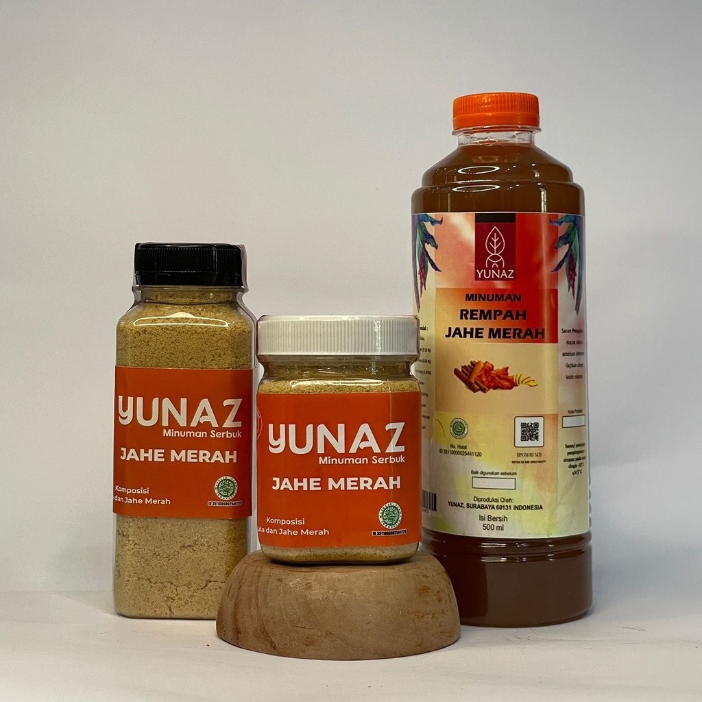 

[PROMO TERMURAH !!!] Herbal Jahe Merah Bubuk Murni 100% Original BPOM Yunaz Herbaroota