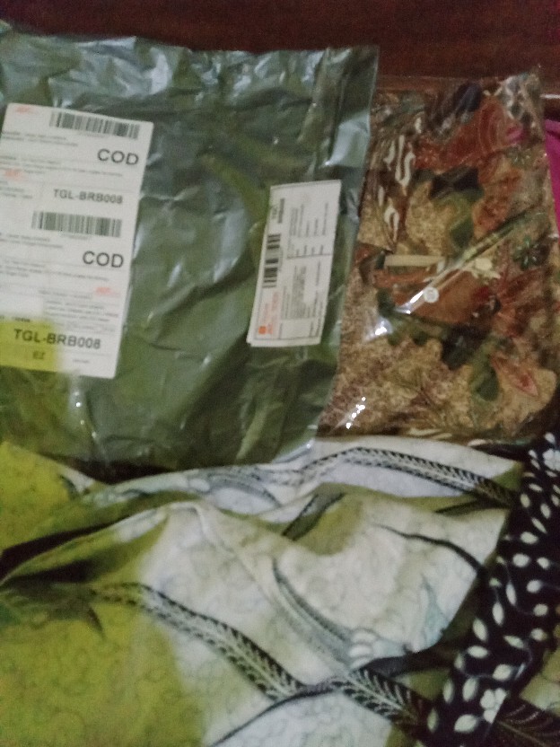 Batik Tunik Shibori Jumputan Terbaru Size S-3l / Hrb026 Yelbor Navbor / Biru Putih / Original..