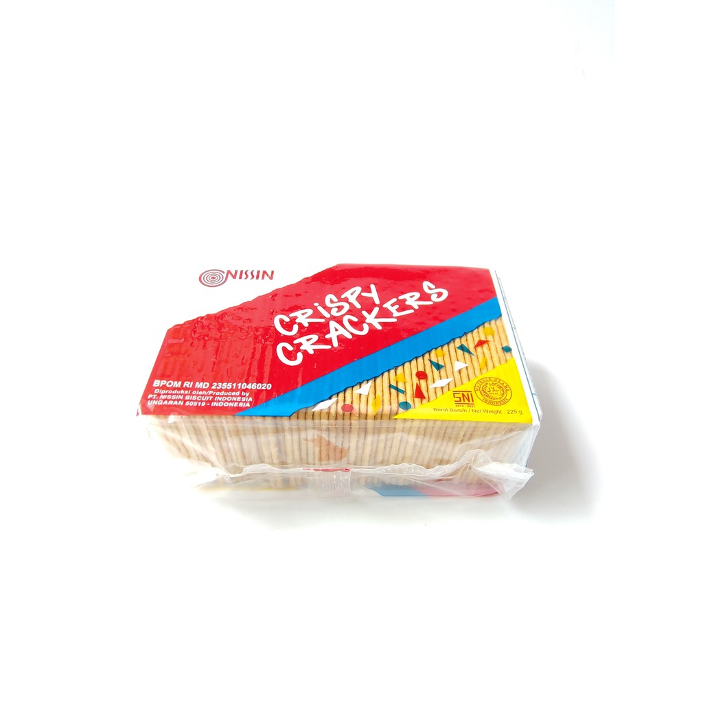 

Snack/Biscuit KREKERS CRISPY CRACKERS 225 gr - NISSIN PRODUCTS