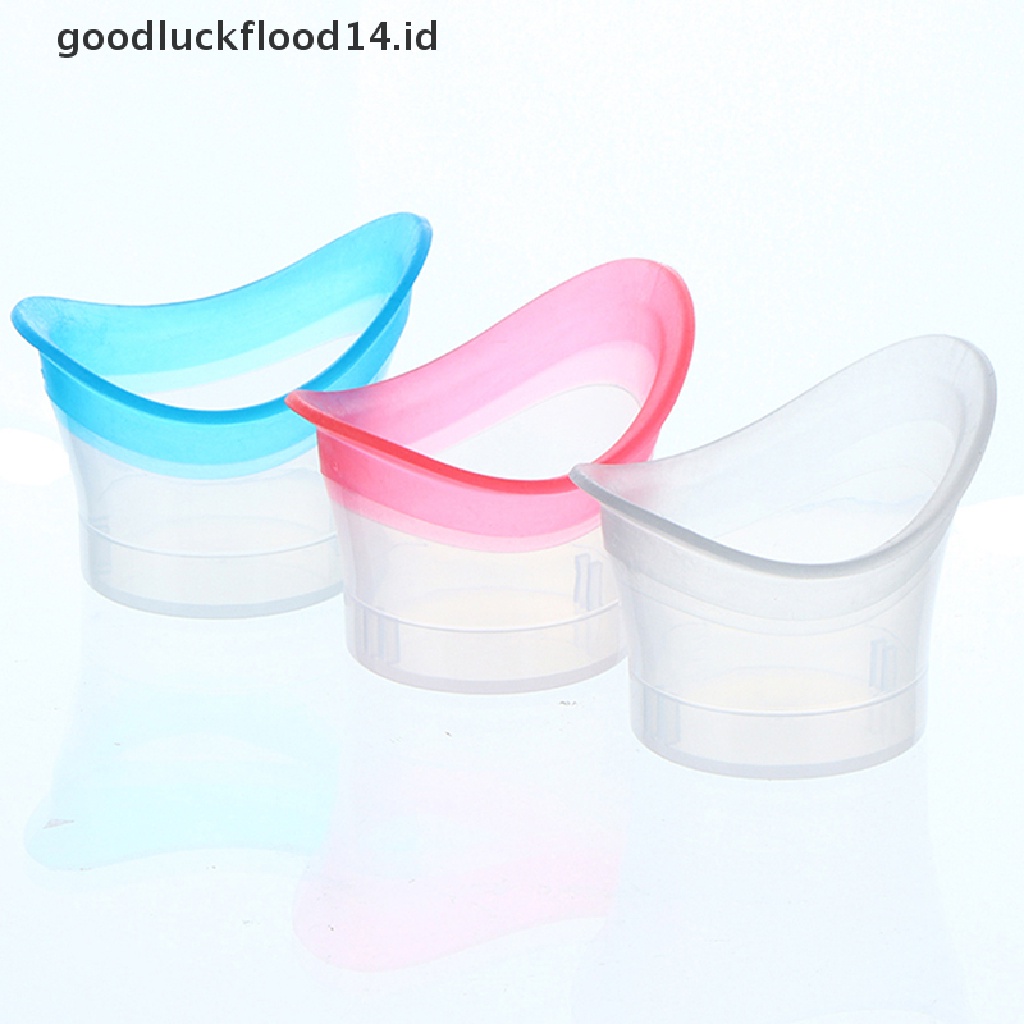 [OOID] 2pcs Eyewash Cup Silicone Resuable Soft Eye Bath Cup Eye Wash Cup ID