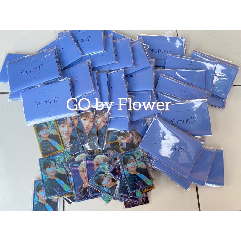 [READY] SEVENTEEN SECTOR 17 WEVERSE VER ALBUM QR CARD MINGYU WONWOO WOOZI DINO SECTOR17 S17