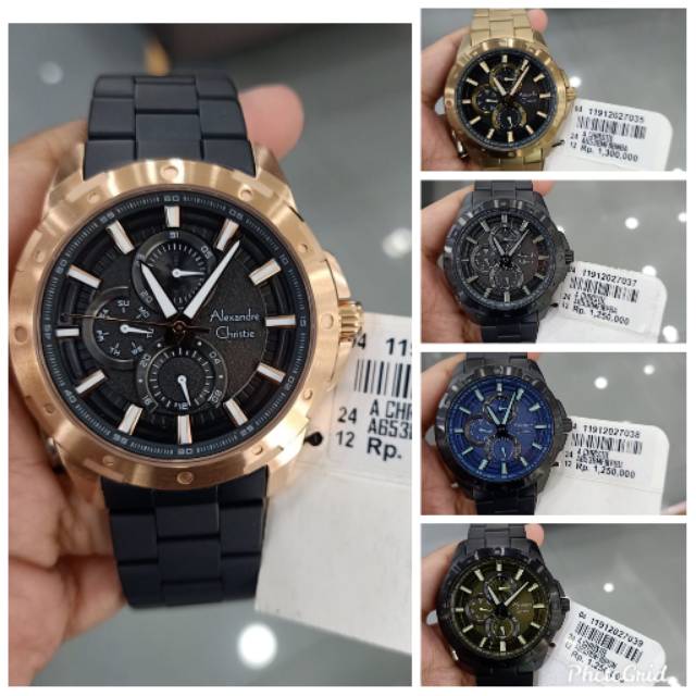NEW  AC6538 Men / Alexandre christie Pria AC 6538 Pria ori