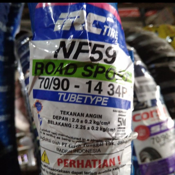 Ban Pelek 14 IRC 70/90-14 NF 59 Non Tubeless ban motor matic Vario