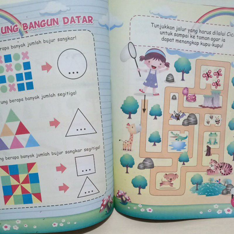 Buku Games Book For Creative &amp; Smart Kids Untuk Anak Paud/Tk