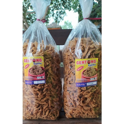 

[COD] KRIPIK USUS GENTHONG 500GR {READY STOCK}