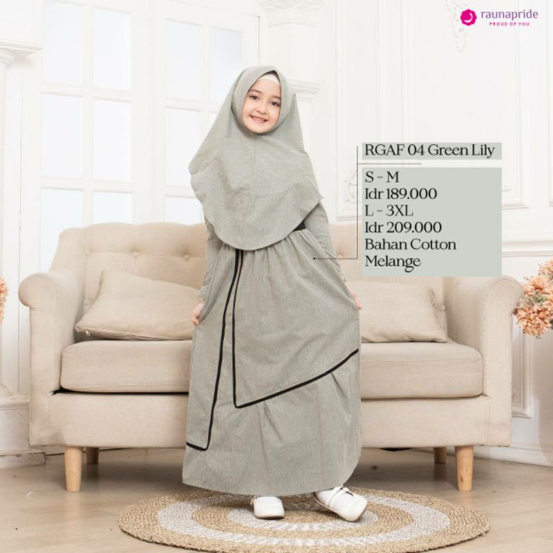 gamis Anak rauna RGAF04