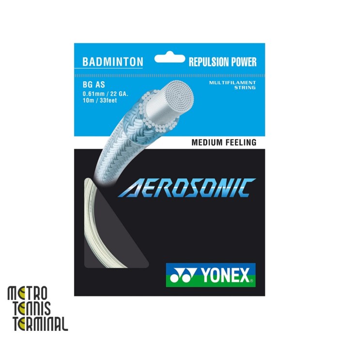 Yonex Aerosonic String ( Senar Raket Badminton ) - Putih