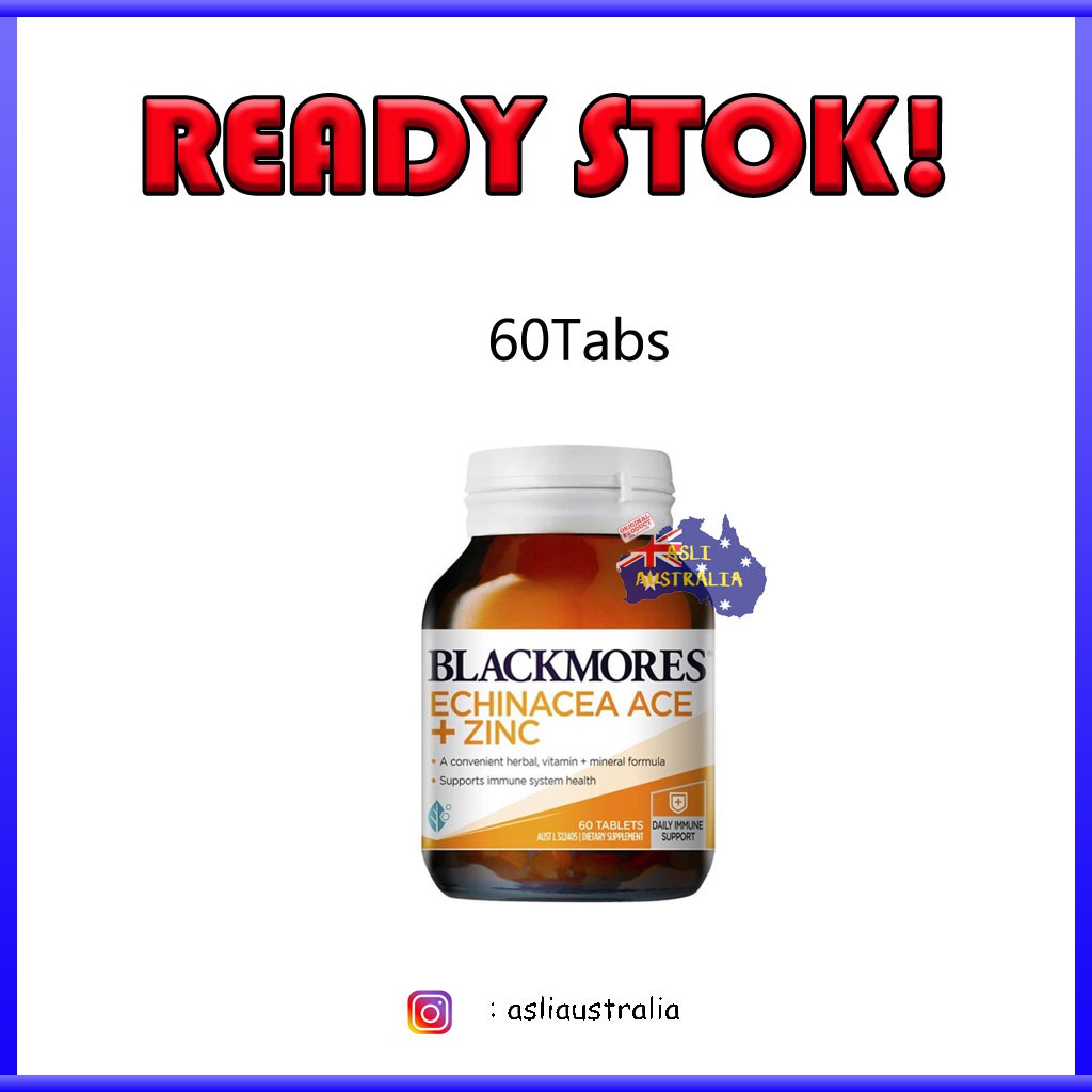 BLACKMORES ECHINACEA ACE+ZINC 60Capsule
