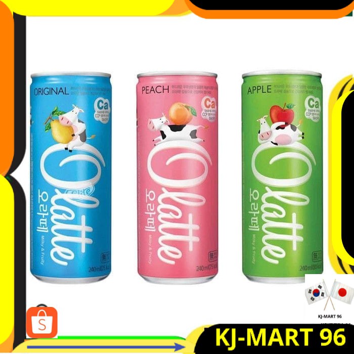 

KOREAN FOOD/MINUMAN KOREA DONG OLATTE MILKY & FRUITY-YOGHURT TASTY CLOUD RASA ANEKA BUAH IMPORT ORI