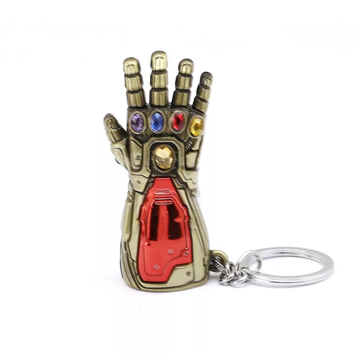 Ironman Gauntlet Avengers Keychain Iron Man Action Figure
