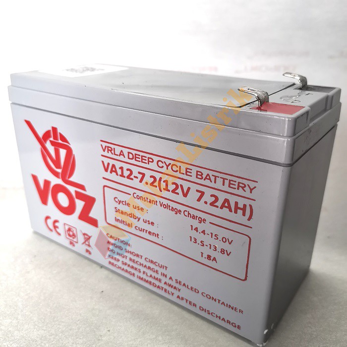 Aki Kering VOZ 12V 7.5Ah Baterai UPS Emergency