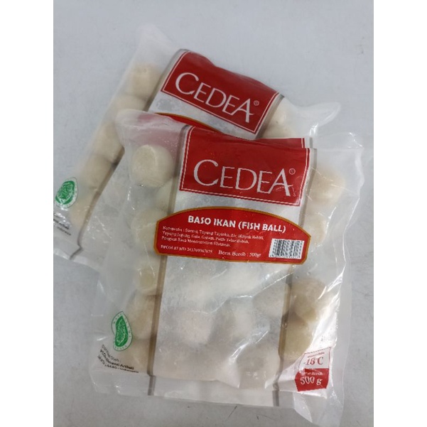 

Cedea Bakso Ikan Besar 500gr