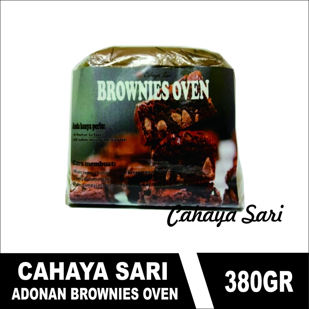 

adonan brownies OVen