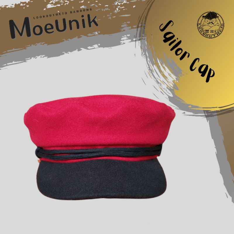 topi kapten pelaut komando sailor hat
