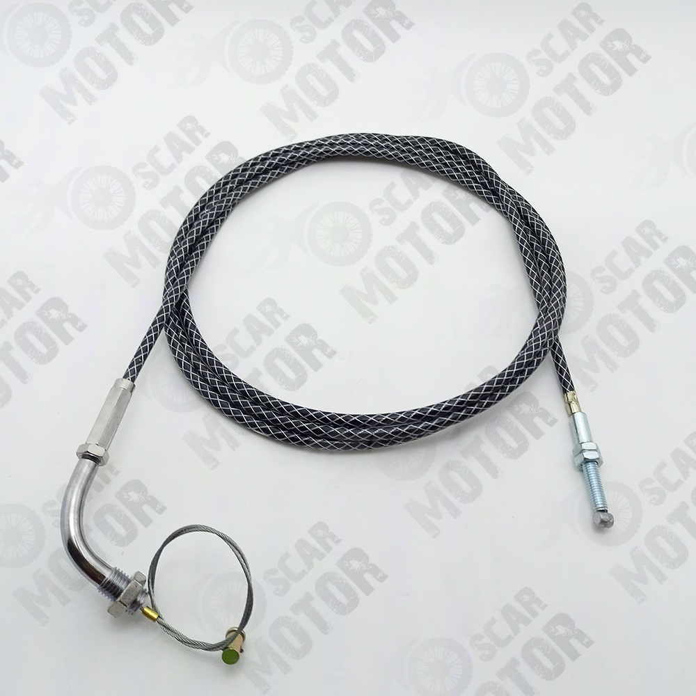 KABEL SELANG REM L GAS SERAT CARBON UNIVERSAL DMN MOTOR NEW TALI GAS motor