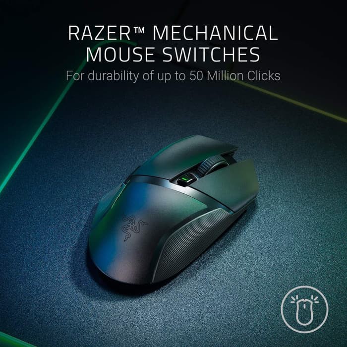 Razer Basilisk X HyperSpeed Wireless Bluetooth Gaming Mouse