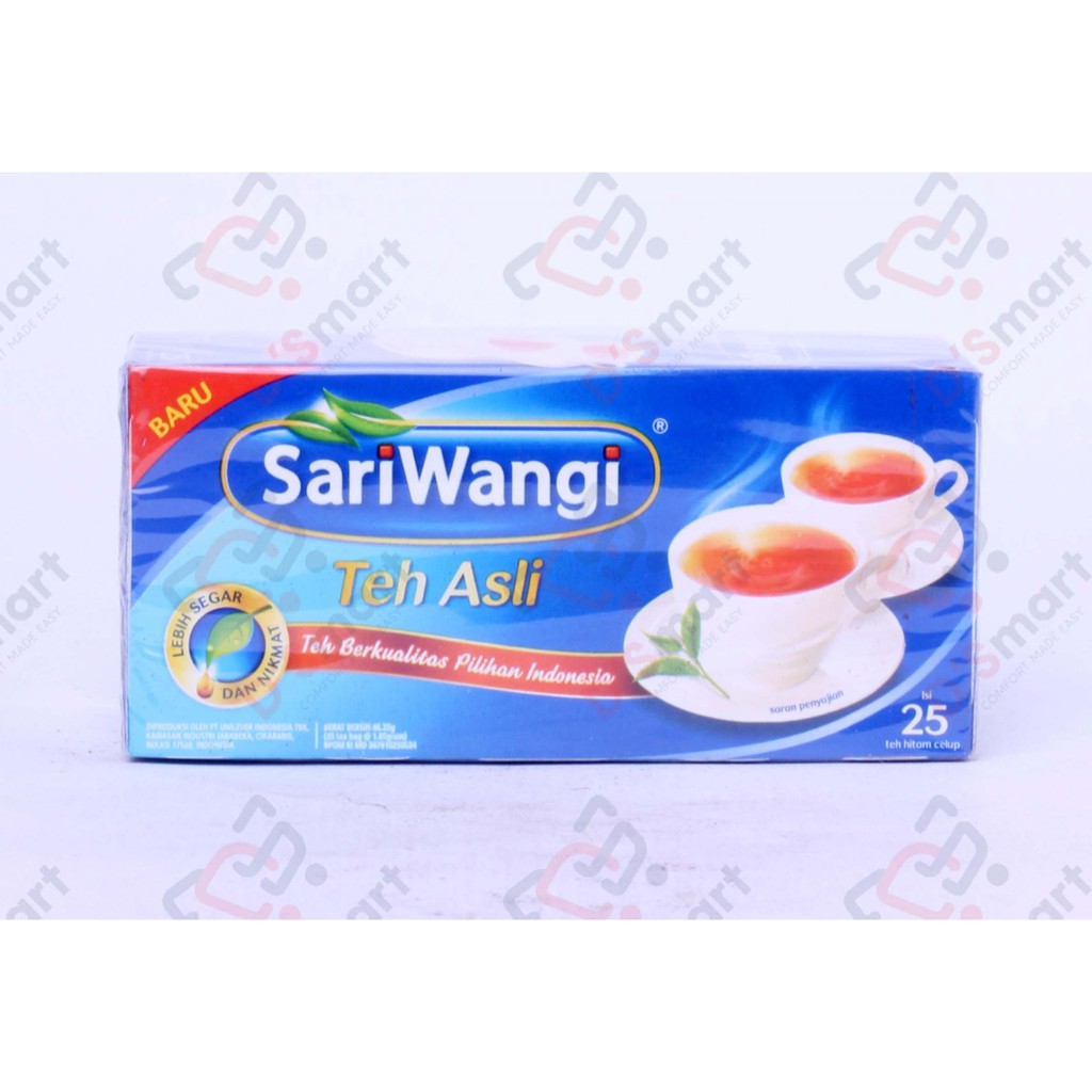 

Sariwangi Asli Teabag 1.85gr (Isi 25)