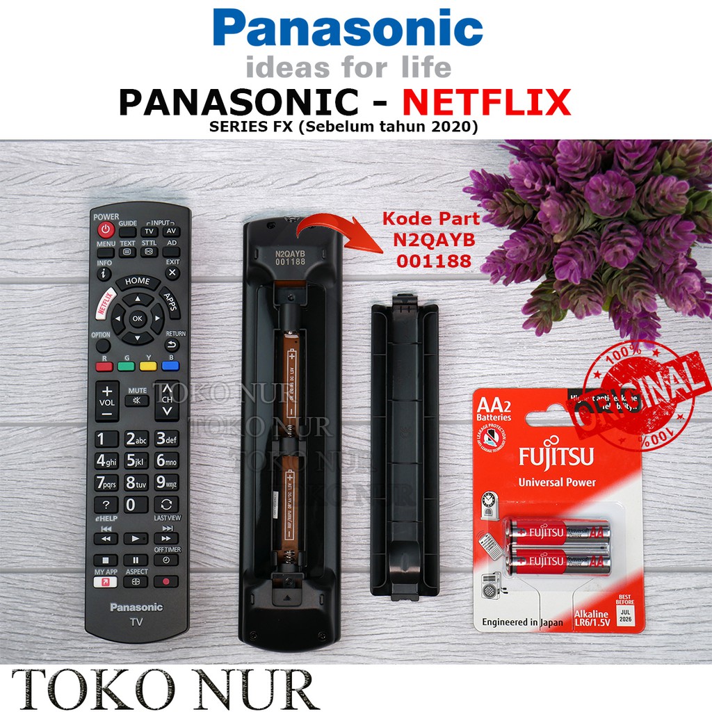 Remote SmartTV Panasonic Netflix series FX Original