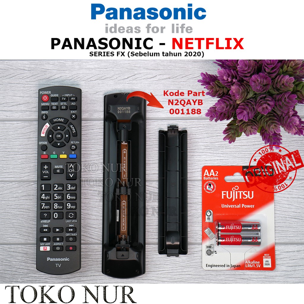 Remote SmartTV Panasonic Netflix series FX Original