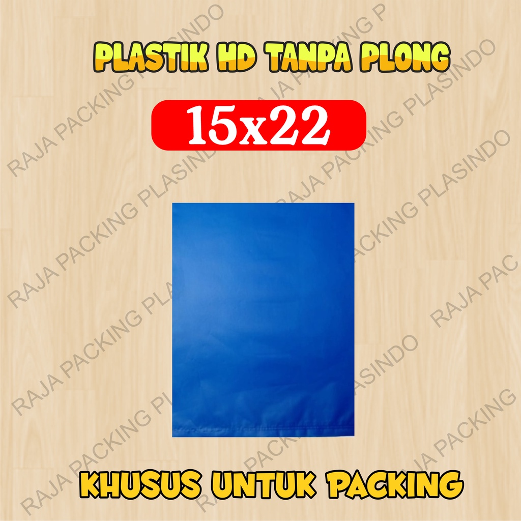 &lt; ECER&gt; Plastik Packing HD Tanpa Plong uk 15x22 Tebal 0,45 /plastik olshop/plastik/plastik kosmetik