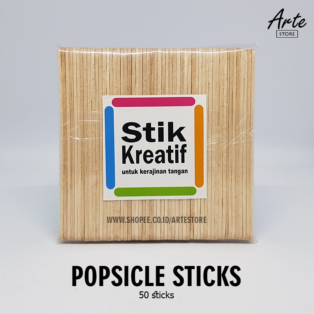 Stik Kreasi Polos (Stik Es Krim)