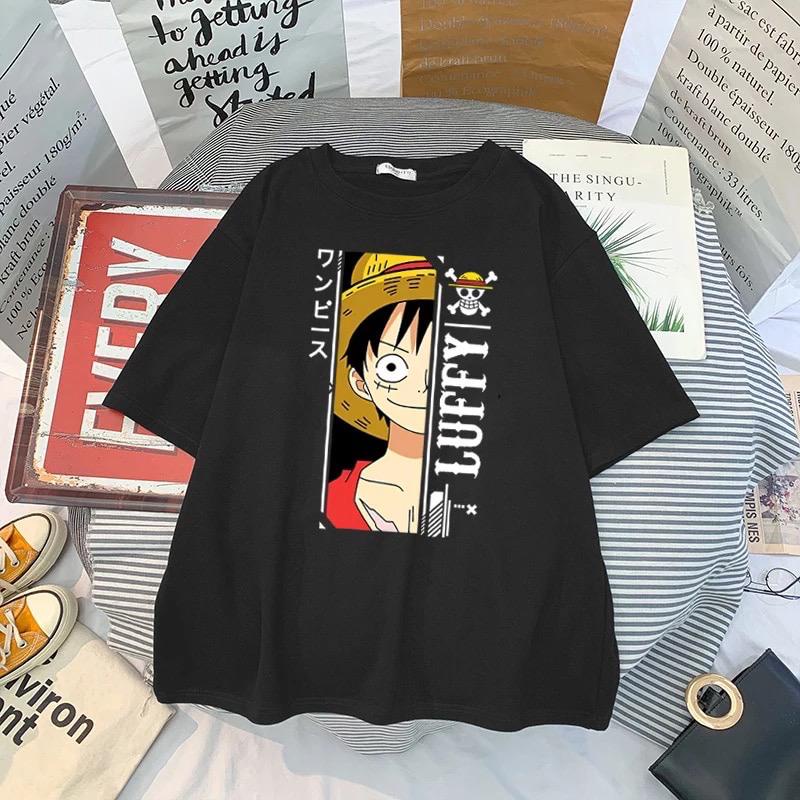 Mokokomo Kaos Luffy Baju Oversize Pria Kaos Oversize Pria Terbaru