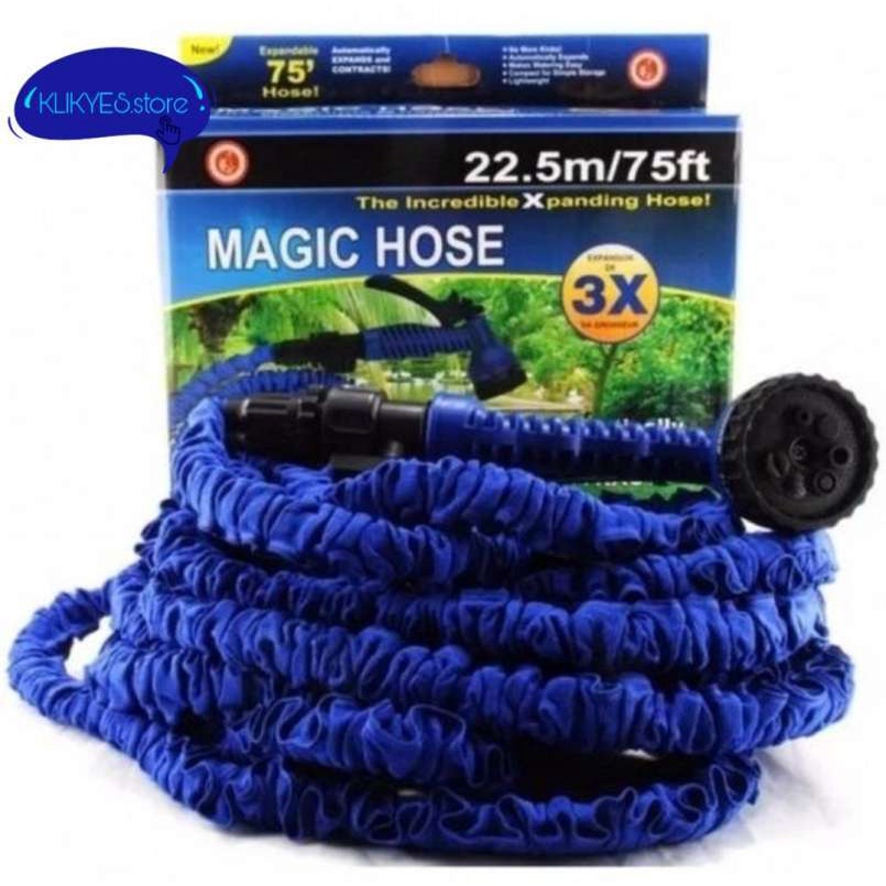 Alat Ajaib Selang Semprot / Selang Magic Hose 22.5m 75ft Semprotan Air Gun Sprayer 22,5 M