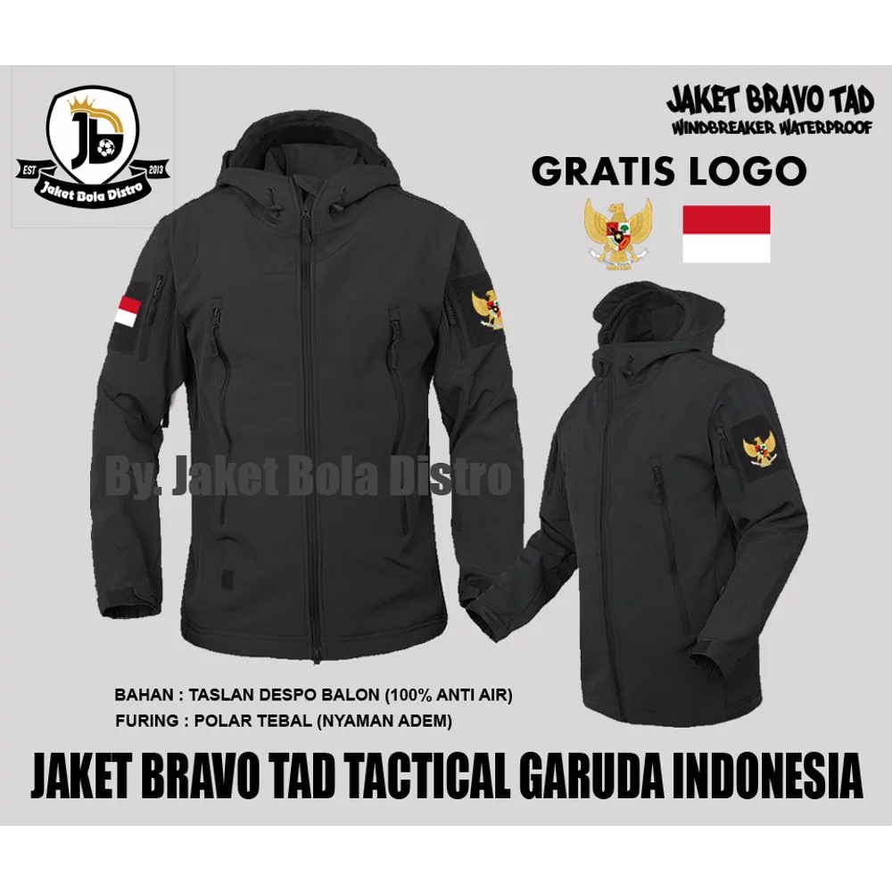 JAKET BRAVO TAD TACTICAL GARUDA INDONESIA