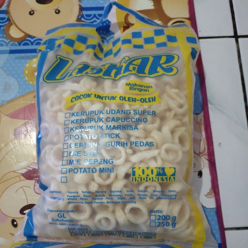 

Ring potato laskar (+-250gr)