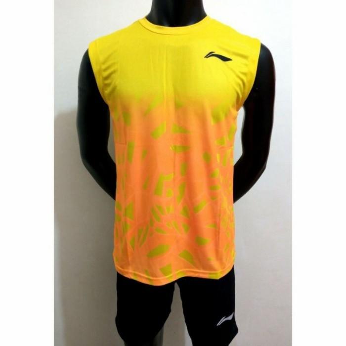 Flum | Baju Setelan Singlet Badminton L150P