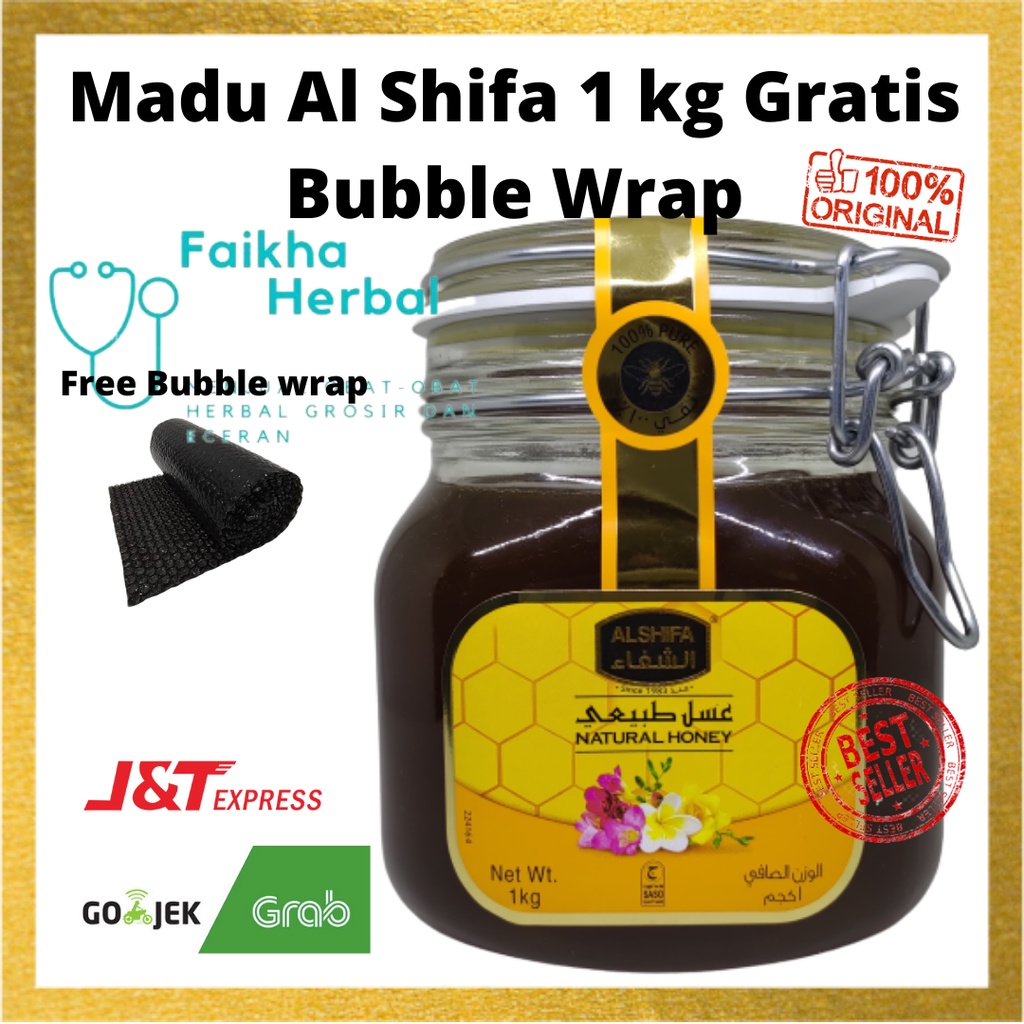 

MADU ARAB AL SHIFA 1 KG GRATIS PACKING BUBBLE WRAP