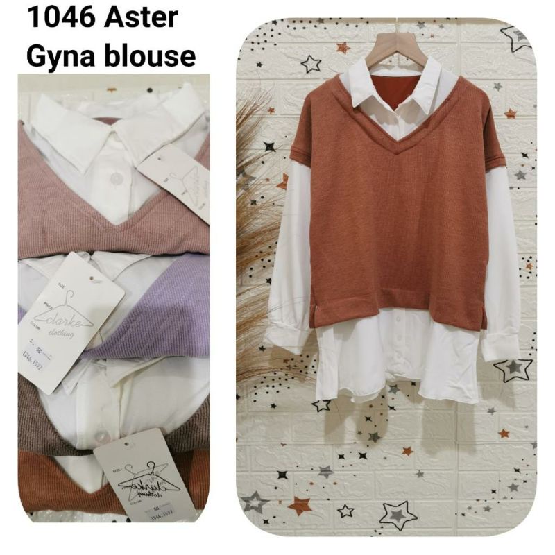 CLARKE KEMEJA VEST/ Gyna Blouse