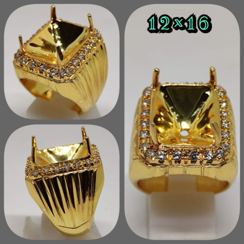 Cincin Emban Alpaka Super Mewah