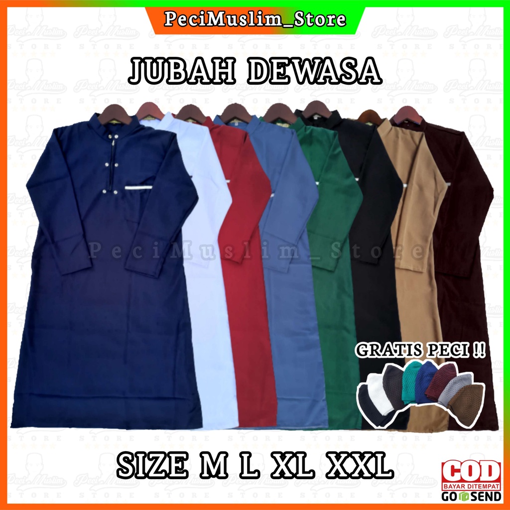 JUBAH DEWASA MURAH / JUBAH PRIA / GAMIS LAKI LAKI / GAMIS PRIA / JUBAH LAKI LAKI