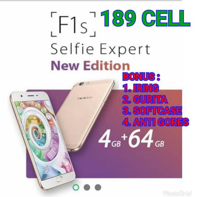 OPPO F1S PLUS RAM4/64 - Emas PROMO