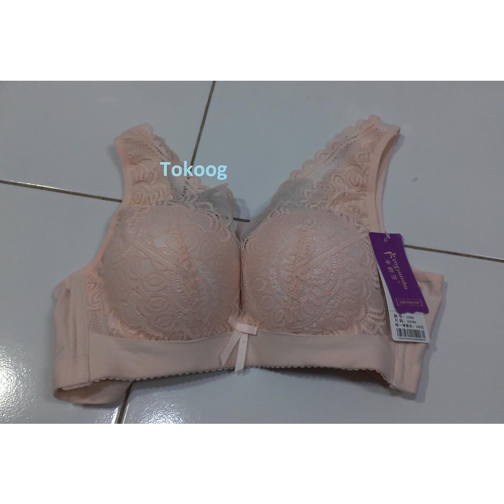 BRA/BH SAYAP LEBAR PENEKAN LEMAK BROKAT KAIT 4 KAWAT | BRA JUMBO CUP B/C BH JODHA TALI TANKTOP