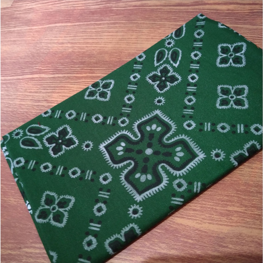 Slayer batik masker-Hijau