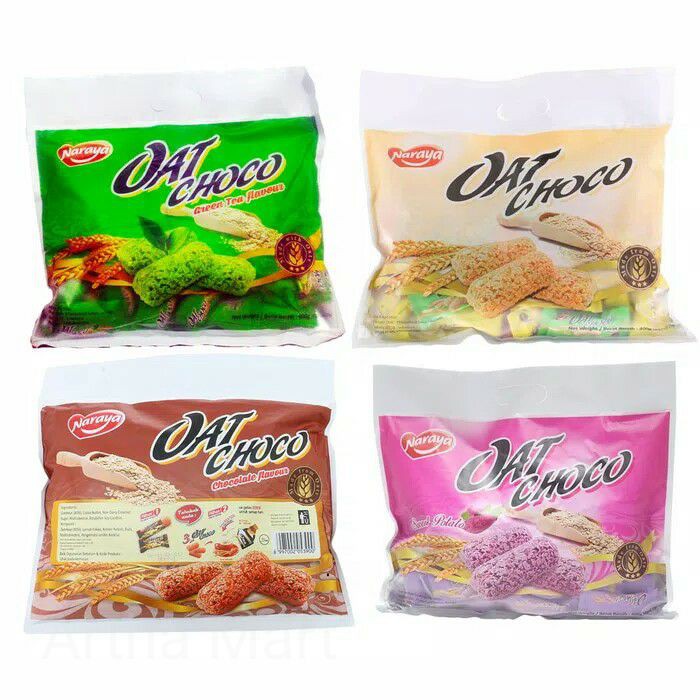 

[HALAL] Naraya Oat Choco 400gr Oat Chocolate Original Cemilan Sehat Oats
