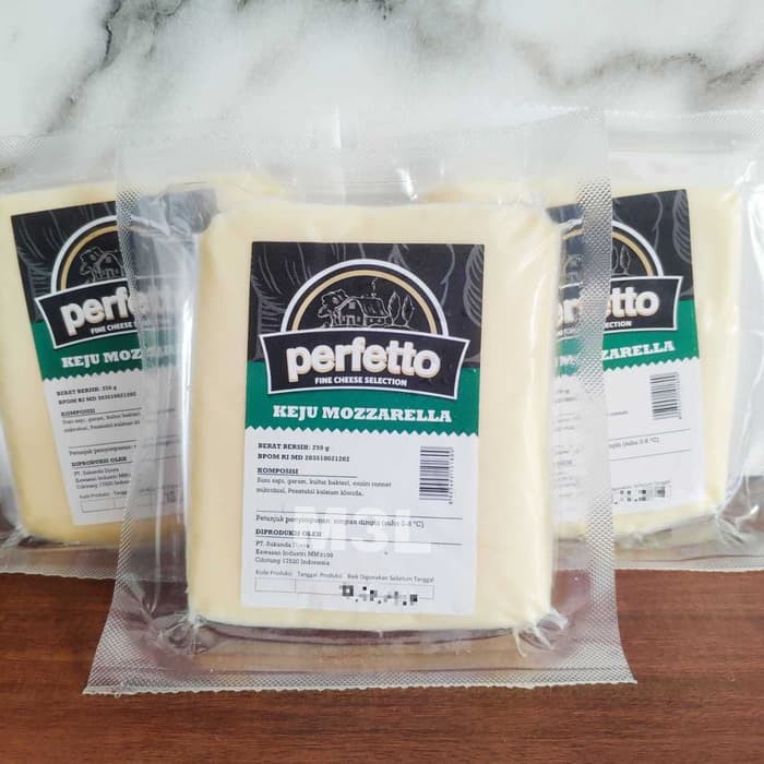 

Keju Mozzarella Perfetto 250gr